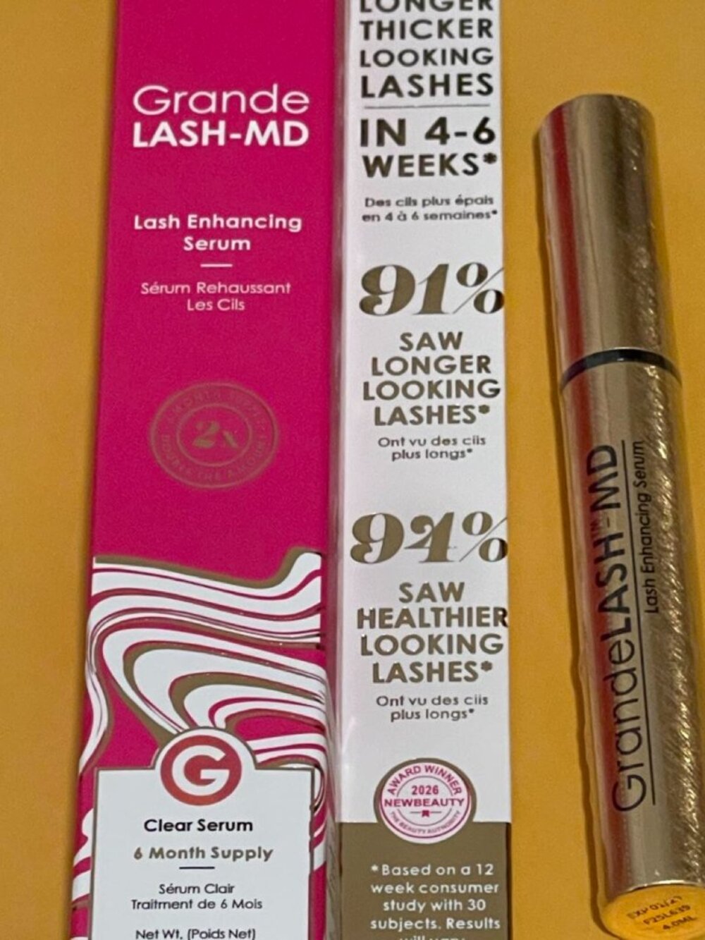 GrandeLash MD brand new - sealed - full size 4ml